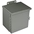 thumbnail image 3 of Wiegmann RHC080806 RHC-Series NEMA 3R Rainproof Hinge Cover Wall-Mount Enclosure, Carbon Steel, Small, 8" x 8" x 6", 3 of 4