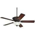 thumbnail image 5 of 52" Casa Vieja Contessa Industrial Rustic Indoor Ceiling Fan LED Light Bronze Copper Cherry Alabaster Glass Living Kitchen Room, 5 of 8