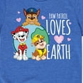 thumbnail image 3 of Paw Patrol - Loves Earth - Toddler And Youth Short Sleeve Graphic T-Shirt, 3 of 6