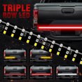 thumbnail image 4 of CNKOO  60 Inch LED Tailgate Light Strip 90 LED Red/White/Amber for Running Light Brake Light Turn Signal Lights Reverse Light Truck Tailgate Light Bar, 4 of 7