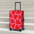 thumbnail image 5 of Red Love Heart Luggage Cover Anti Scratch, Elastic Suitcase Protector Suitcase Covers for Luggage Fits 18-32 Inch Luggage, 5 of 5