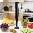 thumbnail image 1 of Linnome Handheld Immersion Blender with 2 Speed Control Multifunctional Stick Mixer for Baby Food Smoothie Puree Black, 1 of 6