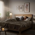 thumbnail image 6 of Utopia Bedding Fleece Blanket King Size Brown 300GSM Luxury Fuzzy Soft Anti-Static Microfiber Bed Blanket (90x102 Inch), 6 of 9