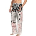 thumbnail image 6 of Yiaed Dreamcatcher With Owl Print Men's Lounge Pants, Loose PJ Bottoms, Long Pajama Pants for Men-Medium, 6 of 6