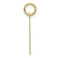 thumbnail image 2 of Diamond2Deal 14K Pendentif Initiale en Or Jaune pour Femmes, 2 of 6