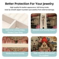 thumbnail image 3 of Bohemian Travel Portable Square Jewelry Box Organizer for Rings Earrings Necklaces Bracelets Girls Women, 3 of 6