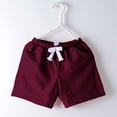 thumbnail image 4 of Coerni Kids Toddler Boys Girls Candy Colored Cotton Shorts Elastic Waist Casual Shorts Spring Summer Comfort Clothes, 4 of 4