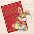 thumbnail image 2 of Easter Baby Bunny Wooden Ornaments Set of 3 by G. DeBrekht | Easter Spring Décor - 815432-1S3, 2 of 4