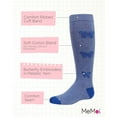 thumbnail image 3 of MeMoi  Glitter Butterfly Cotton Knee High Socks - Girls - Female, 8, Denim, 3 of 7