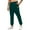 Green, variant on Busydd Sweatpants for Men Solid Color Stretchy Drawstring Men's Pants Casual Straight Leg Elastic Bottom Mens Sweatpants with Pockets L