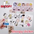 thumbnail image 2 of Pegatina de Snoopy Charlie Brown, calcomanía de dibujos animados a prueba de agua, bricolaje, botella de agua, portátil, patineta, álbum de recortes, equipaje, pegatinas de grafiti, juguete, 2 of 4