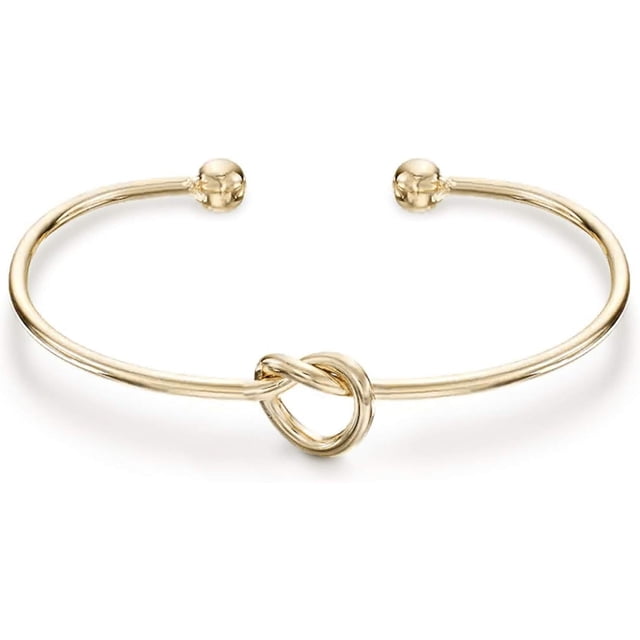 Pulseras con nudo infinito bañadas en oro para mujer | Pulsera de oro para mujer