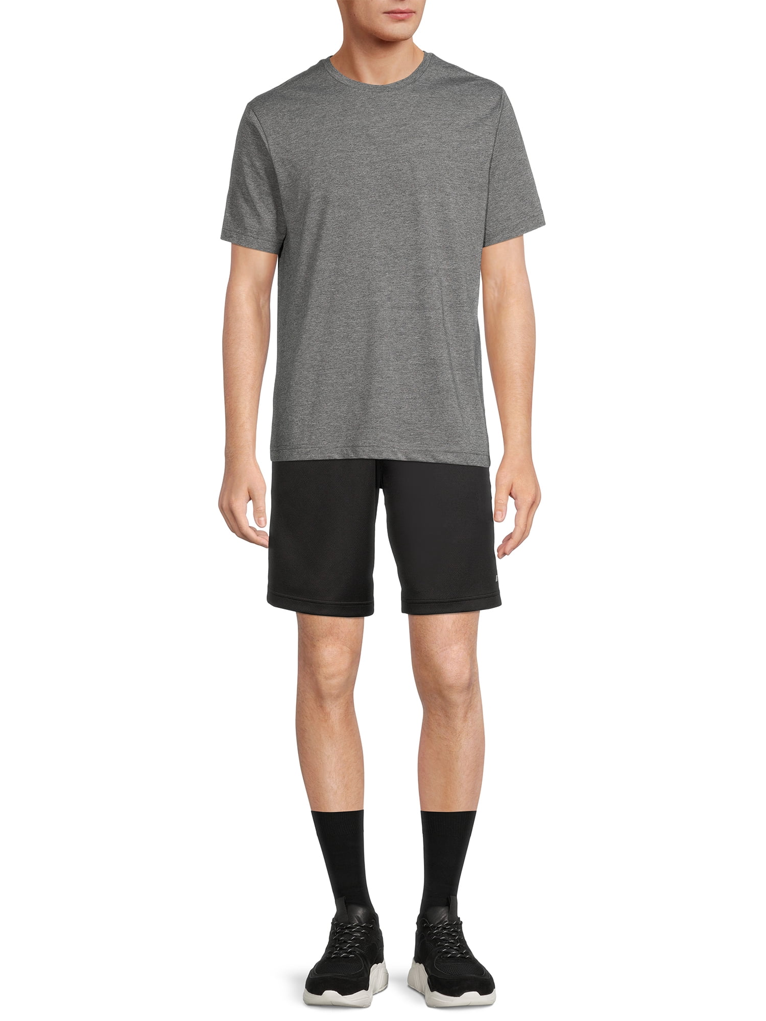 Athletic Works Men's and Big Men's Active Tee Set, 2-Pack, Sizes up to 5XL