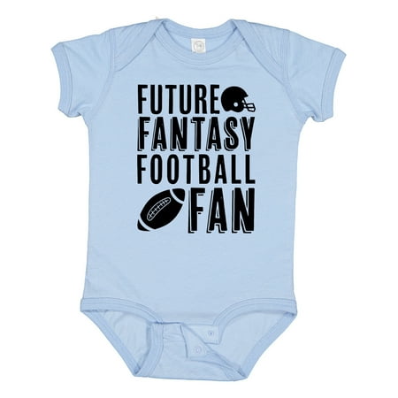 

Inktastic Future Fantasy Football Fan Design with Football and Helmet Gift Baby Boy or Baby Girl Bodysuit