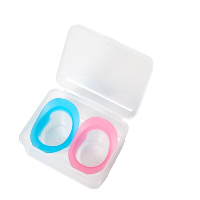 Tazas de silicona suave para lavado de ojos, limpiador de ojos, tazas de enjuague, tazas de baño reutilizables para estudiantes, para aliviar la fatiga ocular y la sequedad Gao Jinjia LED
