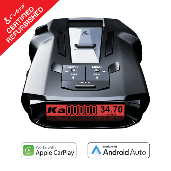 Restored Cobra RAD 700i Radar Laser Detector Premium Range Advanced IVT (Refurbished)