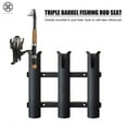 thumbnail image 5 of Luxtrada Sports Heavy Duty 3 Pole Tube Assembly Rack Fishing Rod Holder, 5 of 9