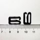 thumbnail image 3 of 100x Metal Sujetador Correa O Anillos / Deslizadores / Gancho Fig 0 8 9 Gancho 15mmx12mm Zulema Cierres de la correa del sujetador, 3 of 6
