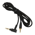 thumbnail image 1 of Cable de sonido de repuesto capa exterior de nailon conector en ángulo recto cable de sonido para auriculares conector profesional de 35 mm para accesorios de auriculares, 1 of 8