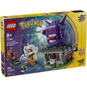 LEGO Pokémon SMART Play: Cubone and Gengar’s Spooky Showdown - Compatible Set with 4 SMART Tags and 2 Pokémon Figures - Interactive Toy - Gift for Boys and Girls, Ages 8+ 72166
