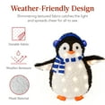 thumbnail image 6 of Best Choice Products 2-Piece Lighted 3ft Pop-Up Penguin Family Outdoor Christmas Decoration w/ 150 LED Lights - Blue, 6 of 7