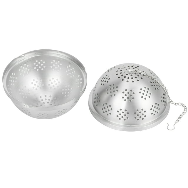 Ball Seasoning Ball, Ball Tea Strainer, Strong Texture Uniform Mesh, Dense And Dense Hygienic And Healthy Rotating Lock Design For Spices Tea XL