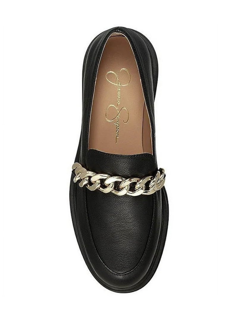 Jessica Simpson Disila Flat Chain Accent Slip On Leather  display picture 3