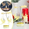 thumbnail image 1 of That Smell like Fall Hotel Candle Scented Candle with Warmer Cereal Scented Candle Mom Candle Holder Aromatherapy Candle Holder Girl's Heart Golden Running Horse That Rotates Dinner Atmosphere, 1 of 4