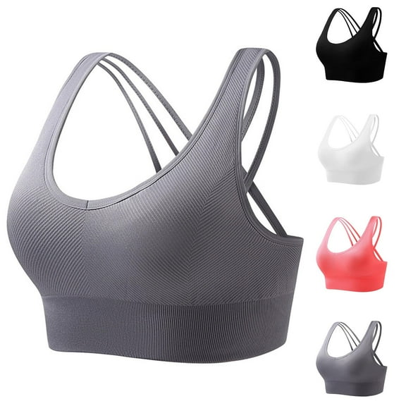 Utoimkio High Impact Sports Bras for Women No Underwire Seamless Comfort Breathable Workout Gym Yoga Activewear Bras for Women