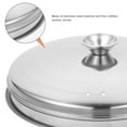 Miangastore Stainless Steel Cheese Melting Dome for Griddle Grill