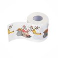 thumbnail image 4 of Toystoory Papel higiénico impreso con tema navideño, papel higiénico para el hogar, Hotel, baño, rollo de papel tisú, decoración navideña Kits de decoración para fiestas, 4 of 6