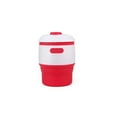 thumbnail image 1 of 350ml Silicone Foldable Coffee Mug Mug Cup Waterproof Travel Portable Red, 1 of 4