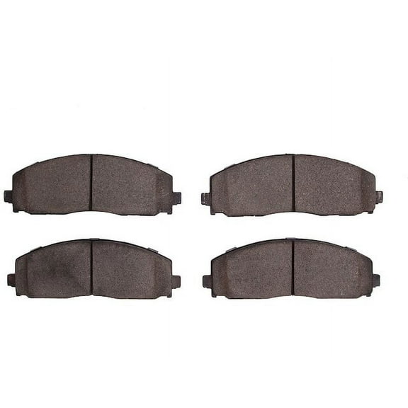 Front Brake Pad Set - Compatible with 2012 - 2020 Dodge Grand Caravan 2013 2014 2015 2016 2017 2018 2019