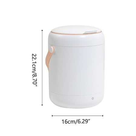 

Yrtoes Hand Washing Machine Washing Machine Portable Household Turbo Socks Washing Machine Intelligent Clothes Washing Machine Small Blue Light Underwear Socks Washing