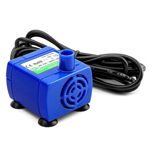 Pet Water Fountain Replacement Motor, Ultra Quiet Pet Fountain Pump with LED Light for Safe and Efficient Water Flow