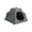 Black, variant on Triangle Tent Shaped Pet Summer Hideaway House Built-In Cooling Ice Mat Breathable Oxford Fabric Anti-Slip Bottom Foldable Portable Machine Washable Chill Nest(Beige-48X48cm)