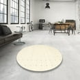 thumbnail image 4 of Ahgly Company Machine Washable Indoor Rectangle Contemporary Parchment Beige Area Rugs, 8' x 12', 4 of 7