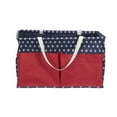 thumbnail image 6 of Household Essentials Red, White, and Blue Krush Container All-Purpose Utility Tote with Pockets, 6 of 12