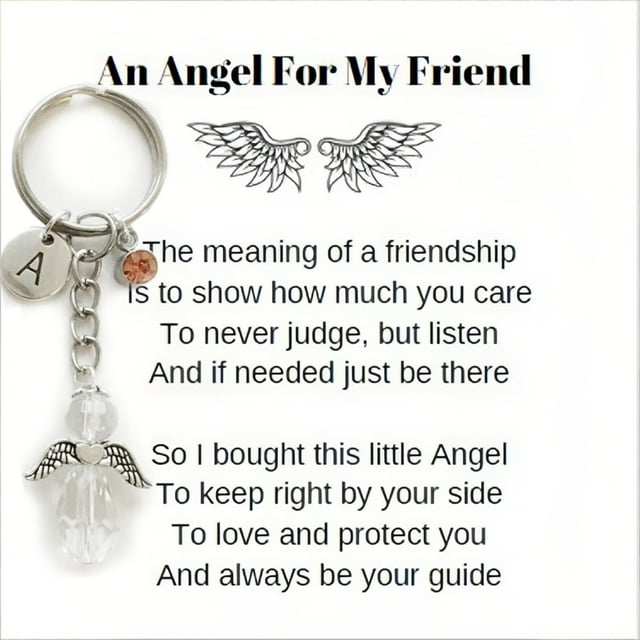Angel Keychain Angel Card Keychain Will Be An Ideal Family