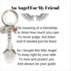 thumbnail image 4 of Llavero de ángel SHIMELE con tarjeta: regalo ideal para familiares y amigos. Llavero de metal de 8 cm. Perfecto para llaves, bolsos y carteras., 4 of 7