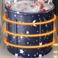 thumbnail image 4 of pitrice Baignoire Portable Pliable Séparée Facile à Installer pour Extérieur Intérieur, 4 of 8