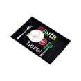 thumbnail image 4 of MKHERT Santa Stop Here Funny Christmas Design Placemats Table Mats for Dining Room Kitchen Table Decoration 12x18 inch,Set of 4, 4 of 4