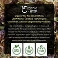 thumbnail image 3 of Organic Way Red Clover Blossoms Dried Whole - Herbal Tea | European Wild-Harvest | Kosher & USDA Certified | Vegan, Non-GMO & Gluten Free | Resealable Bag | 100% Raw from Albania (2Oz.), 3 of 6