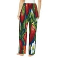 thumbnail image 3 of Haiem Strawberry2 Women's Pajama Pants Ultra Lightweight Pjs Bottoms Sleepwear Bottom Pants With Pocket Drawstring-X-Large, 3 of 9