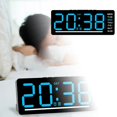 thumbnail image 1 of Oliegs Digital Alarm Clock Electronic Clock Functional LED Clock Children S Bedside Silent Clock 2.5x15.5x6.3cm, 1 of 5