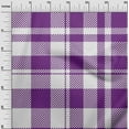 thumbnail image 3 of oneOone Polyester Spandex Purple Fabric Check Sewing Craft Projects Fabric Prints By Yard 56 Inch Wide, 3 of 4