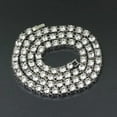 thumbnail image 1 of 2024 New Iced Tennis Chain Men Chunky Necklace Cubic Zircon Miami Cuban Link ChainJewelry, 1 of 7