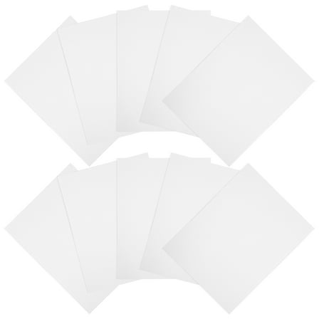FOLOYORI White Poster Boards For 10Set 15.72x11.79x0.2in