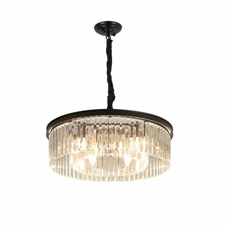 

23 Modern Crystal Chandelier LED Ceiling Light Pendant Lamp Lighting Fixture