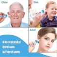 thumbnail image 4 of Earwax Removal Kit, Ear Cleaner, Portable Automatic Electric Vacuum Ear Wax, Safe and Comfortable Ear Vacuum Cleaner Easy Earwax Remover Soft Prevent, 4 of 5